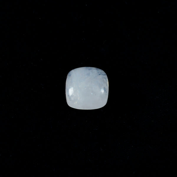 Rainbow Moonstone 10PC Tiny 3x3 MM Cushion Cabochon White Pure semi Precious Precious Gemstone