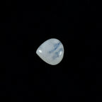 Rainbow Moonstone 1PC Large 10x10 MM Heart Cabochon White Brilliant semi Precious Loose Gems