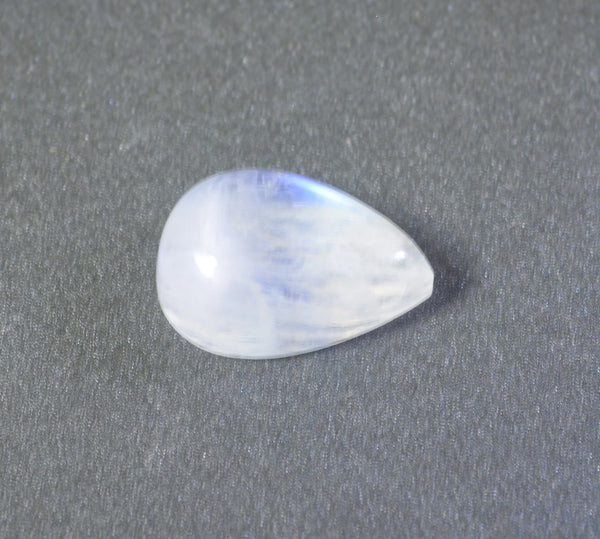 Rainbow Moonstone 10PC Tiny 3x5 MM Pear Cabochon White Splendid semi Precious Gems