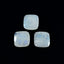 Rainbow Moonstone 1PC Chunky 16x16 MM Cushion Faceted White Pure Semi Precious Loose Gemstones