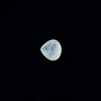 Rainbow Moonstone 1PC Small 7x7 MM Heart Faceted White Splendid Semi Precious Loose Gemstone