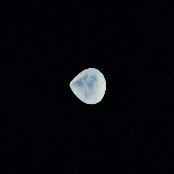Rainbow Moonstone 1PC Small 7x7 MM Heart Faceted White Splendid Semi Precious Loose Gemstone