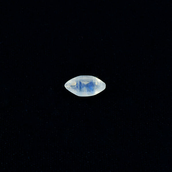 Rainbow Moonstone 1PC Tiny 4x8 MM Marquise Faceted White Sparkling Semi Precious Gems