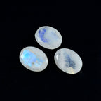 Rainbow Moonstone 1PC Large 10x12 MM Pear Faceted White Luster Semi Precious Loose Gems