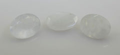 Rainbow Moonstone 1PC Chunky 13x18 MM Oval Faceted White Superior Semi Precious Loose Gemstone
