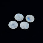 Rainbow Moonstone 1PC Large 10x12 MM Pear Faceted White Luster Semi Precious Loose Gems