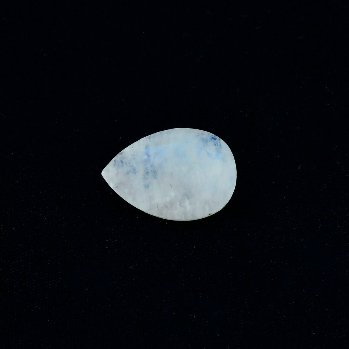 Rainbow Moonstone 1PC Chunky 15x20 MM Pear Faceted White High Quality Semi Precious Loose Gems