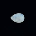 Rainbow Moonstone 1PC Chunky 15x20 MM Pear Faceted White High Quality Semi Precious Loose Gems
