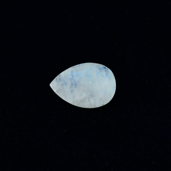 Rainbow Moonstone 1PC Chunky 15x20 MM Pear Faceted White High Quality Semi Precious Loose Gems