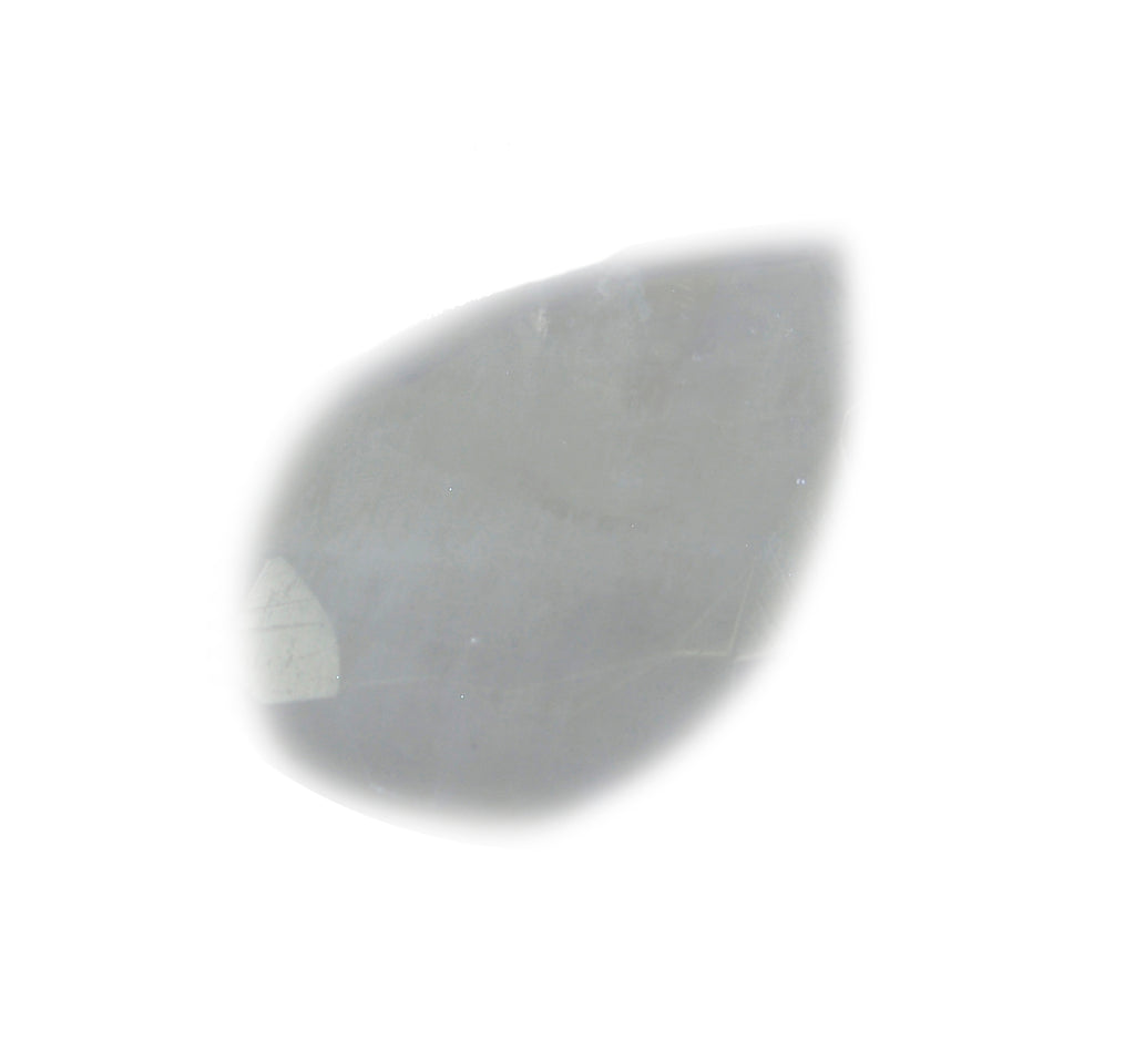 Rainbow Moonstone 1PC Chunky 15x20 MM Pear Faceted White High Quality Semi Precious Loose Gems