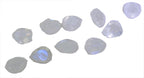 Rainbow Moonstone 1PC Tiny 4x6 MM Pear Faceted White Natural Semi Precious Gems