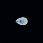 Rainbow Moonstone 1PC Large 9x11 MM Pear Faceted White Polished Semi Precious Loose Gemstones