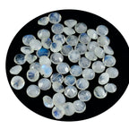 Rainbow Moonstone 10PC Tiny 3x3 MM Round Faceted White Fiery Semi Precious Loose Gemstone