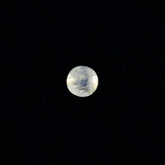 Rainbow Moonstone 1PC Large 11x11 MM Round Faceted White Fine Semi Precious Loose Gemstone