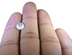 Rainbow Moonstone 10PC Tiny 5x5 MM Round Faceted White Sparkling Semi Precious Gems
