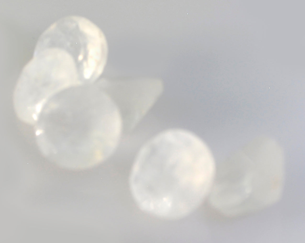 Rainbow Moonstone 1PC Small 8x8 MM Round Faceted White Luster Semi Precious Loose Gemstones