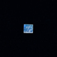 Rainbow Moonstone 1PC Tiny 5x5 MM Square Faceted White Sparkling Semi Precious Gems