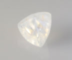 Rainbow Moonstone 1PC Large 12x12 MM Triangle Faceted White High Quality Semi Precious Loose Gemstones