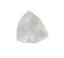 Rainbow Moonstone 1PC Chunky 14x14 MM Triangle Faceted White Genuine Semi Precious Loose Gems