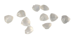 Rainbow Moonstone 1PC Chunky 16x16 MM Triangle Faceted White Pure Semi Precious Loose Gemstones
