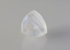 Rainbow Moonstone 1PC Small 7x7 MM Triangle Faceted White Splendid Semi Precious Loose Gemstone