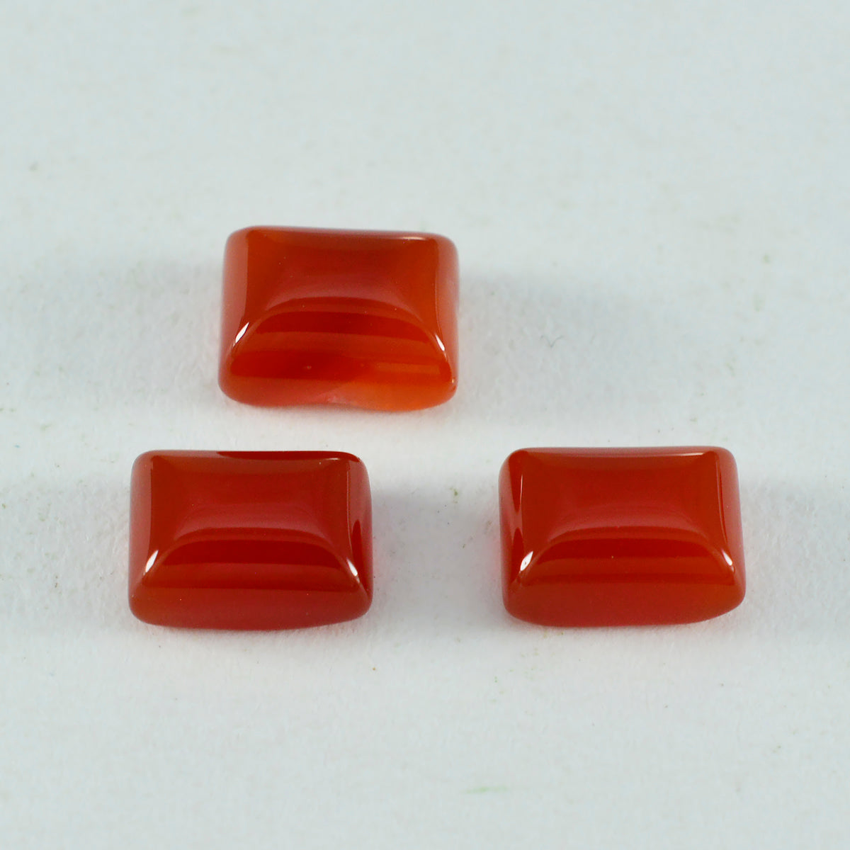 Red Onyx 1PC Large 8x12 MM Emerald Cabochon Red Genuine semi Precious Precious Gemstone Image secondaire du produit