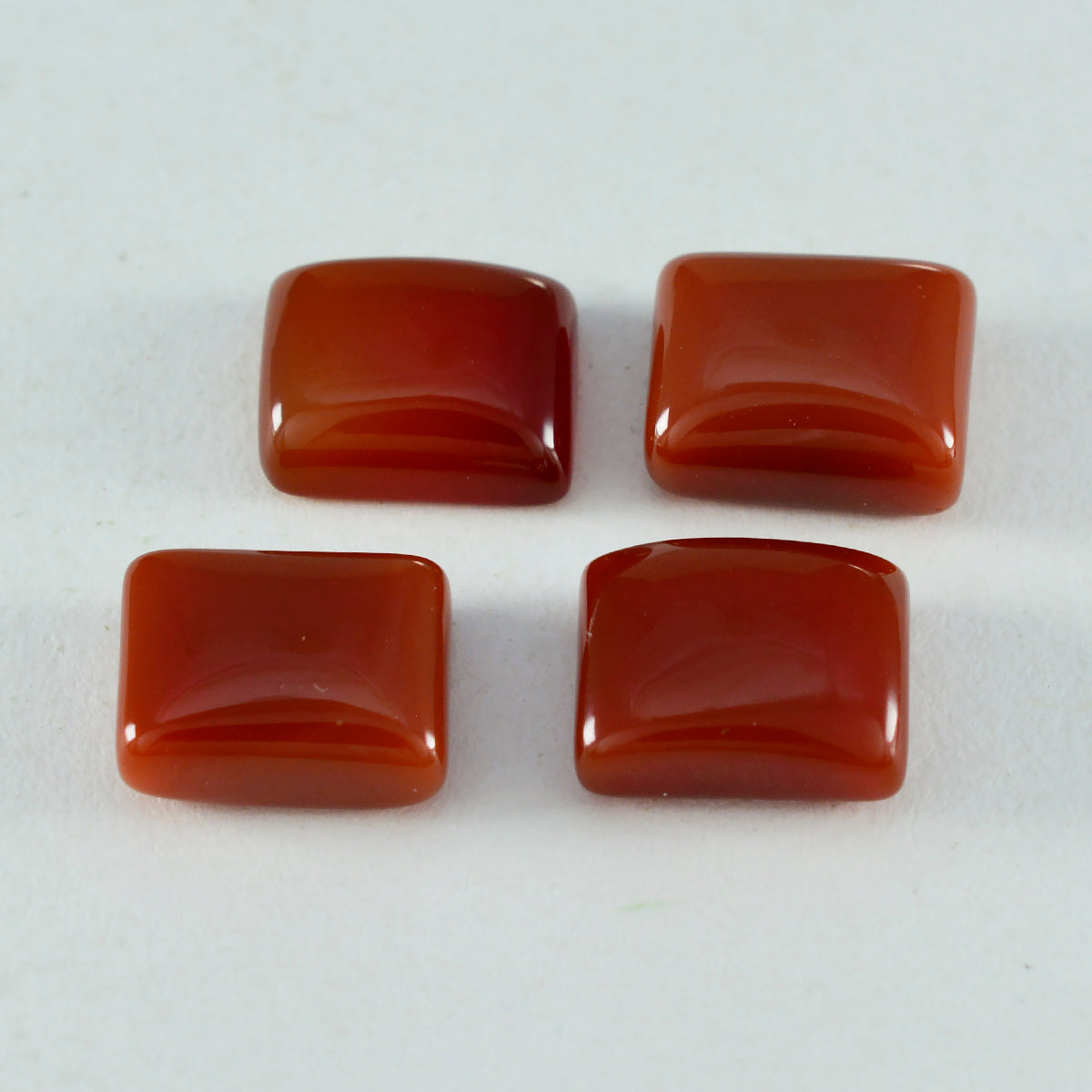 Red Onyx 1PC Large 10x12 MM Emerald Cabochon Red Superior semi Precious Gems