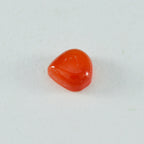 Red Onyx 1PC Small 7x7 MM Heart Cabochon Red Sparkling semi Precious Semi Precious Gemstone