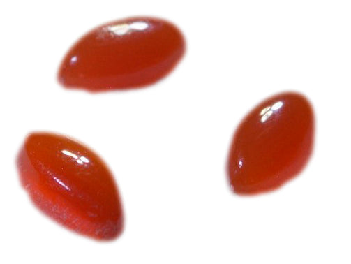 Red Onyx 1PC Small 6x12 MM Marquise  Cabochon Red Lustrous semi Precious Semi Precious Gemstone