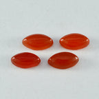 Red Onyx 1PC Large 8x16 MM Marquise  Cabochon Red Fine semi Precious Gems