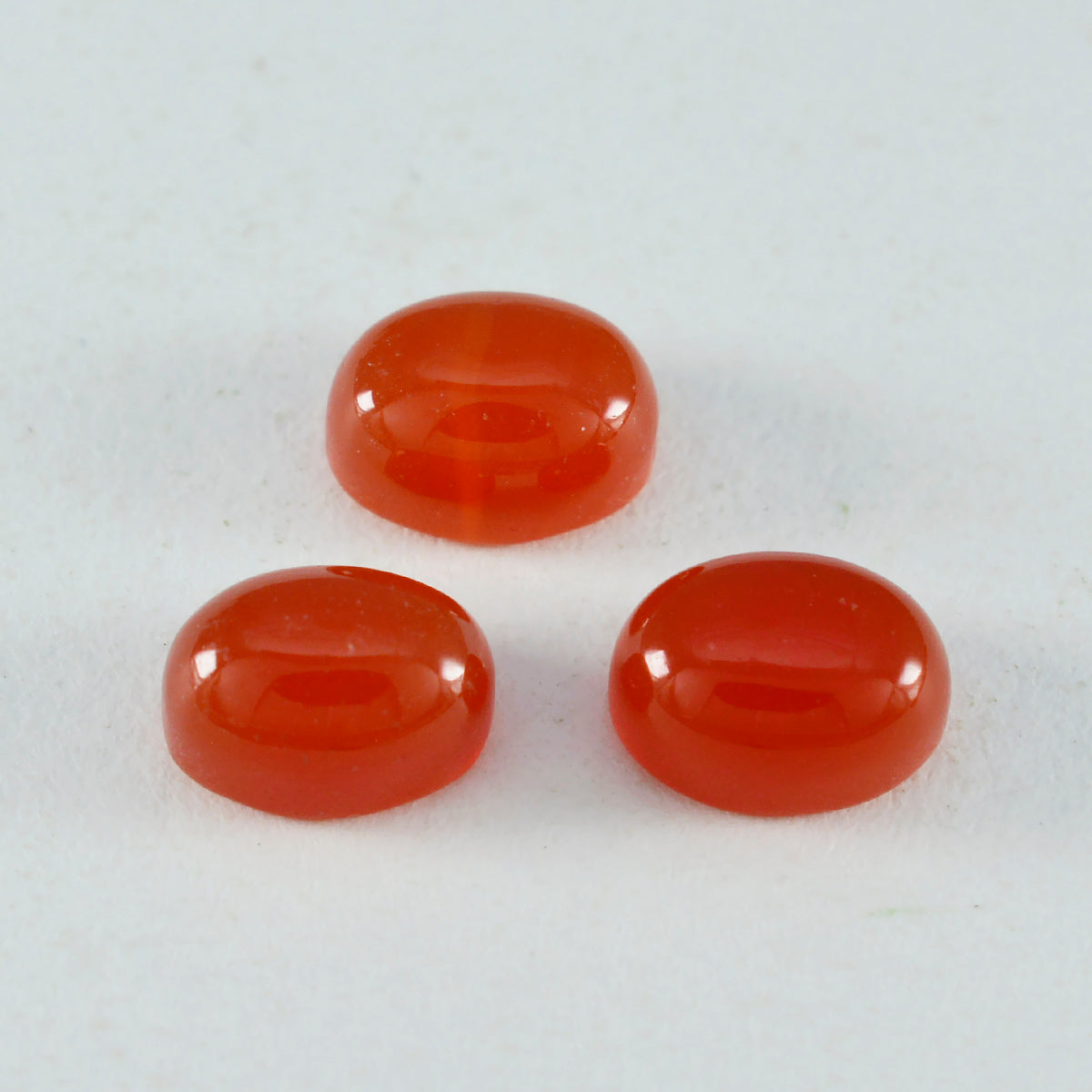 Red Onyx 1PC Large 10x12 MM Oval Cabochon Red Polished semi Precious Loose Gemstones
