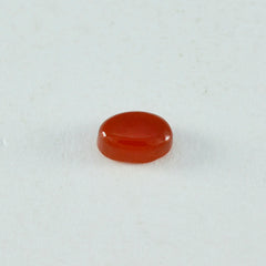 Red Onyx 1PC Medium 8x10 MM Oval Cabochon Red Fiery semi Precious Gems
