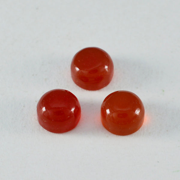 Red Onyx 1PC Large 10x10 MM Round Cabochon Red Splendid semi Precious Gems