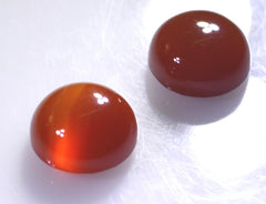Red Onyx 1PC Large 10x10 MM Round Cabochon Red Splendid semi Precious Gems