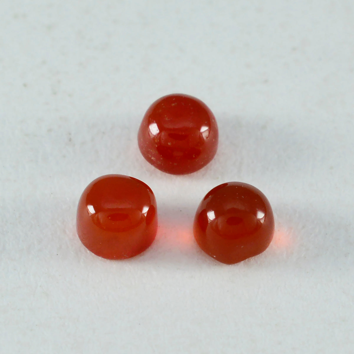 Red Onyx 1PC Large 11x11 MM Round Cabochon Red Luster semi Precious Loose Gems