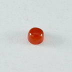 Red Onyx 1PC Small 8x8 MM Round Cabochon Red Sparkling semi Precious Semi Precious Gemstone