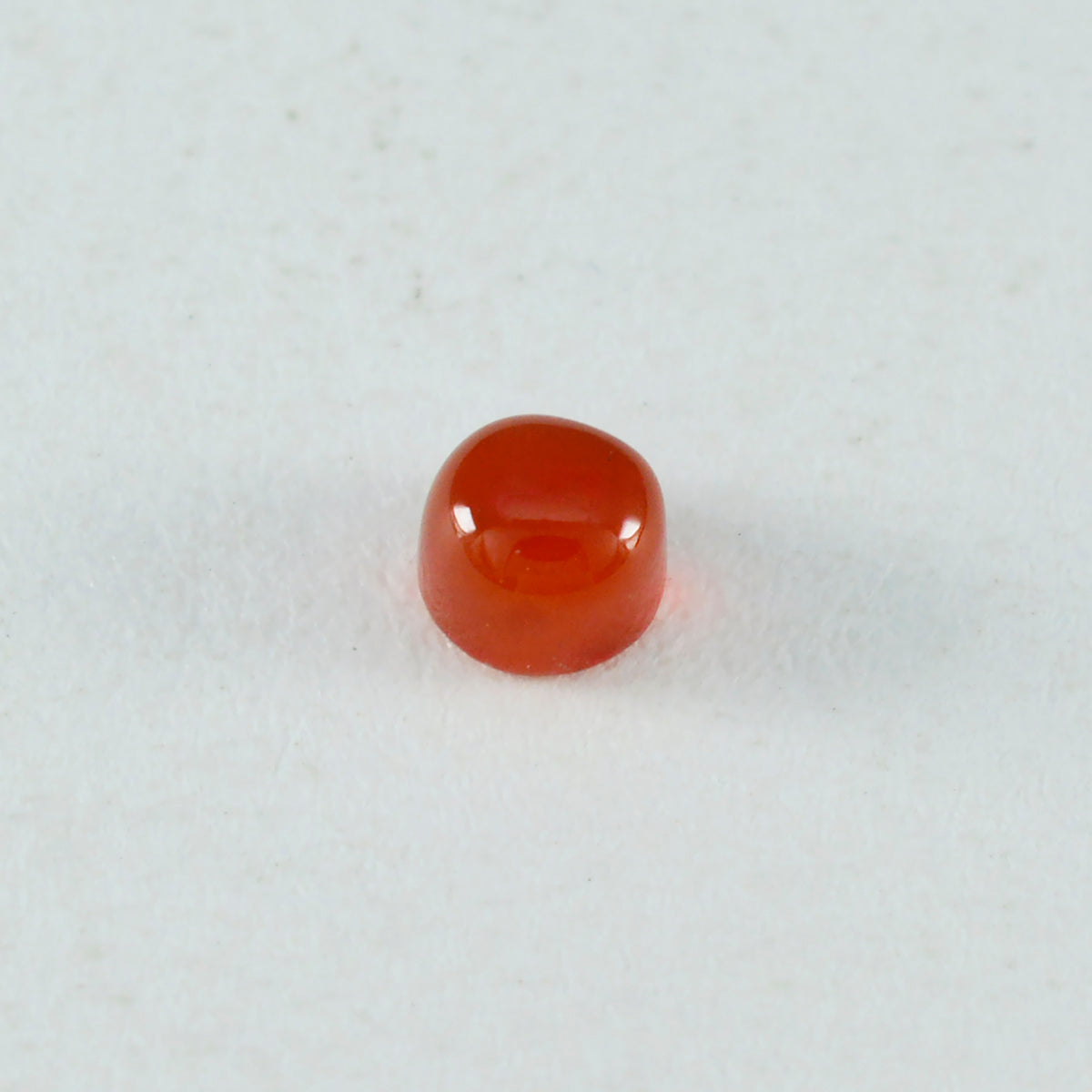 Red Onyx 1PC Small 8x8 MM Round Cabochon Red Sparkling semi Precious Semi Precious Gemstone