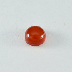 Red Onyx 1PC Medium 9x9 MM Round Cabochon Red Polished semi Precious Precious Gemstone