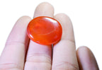 Red Onyx 1PC Medium 9x9 MM Round Cabochon Red Polished semi Precious Precious Gemstone