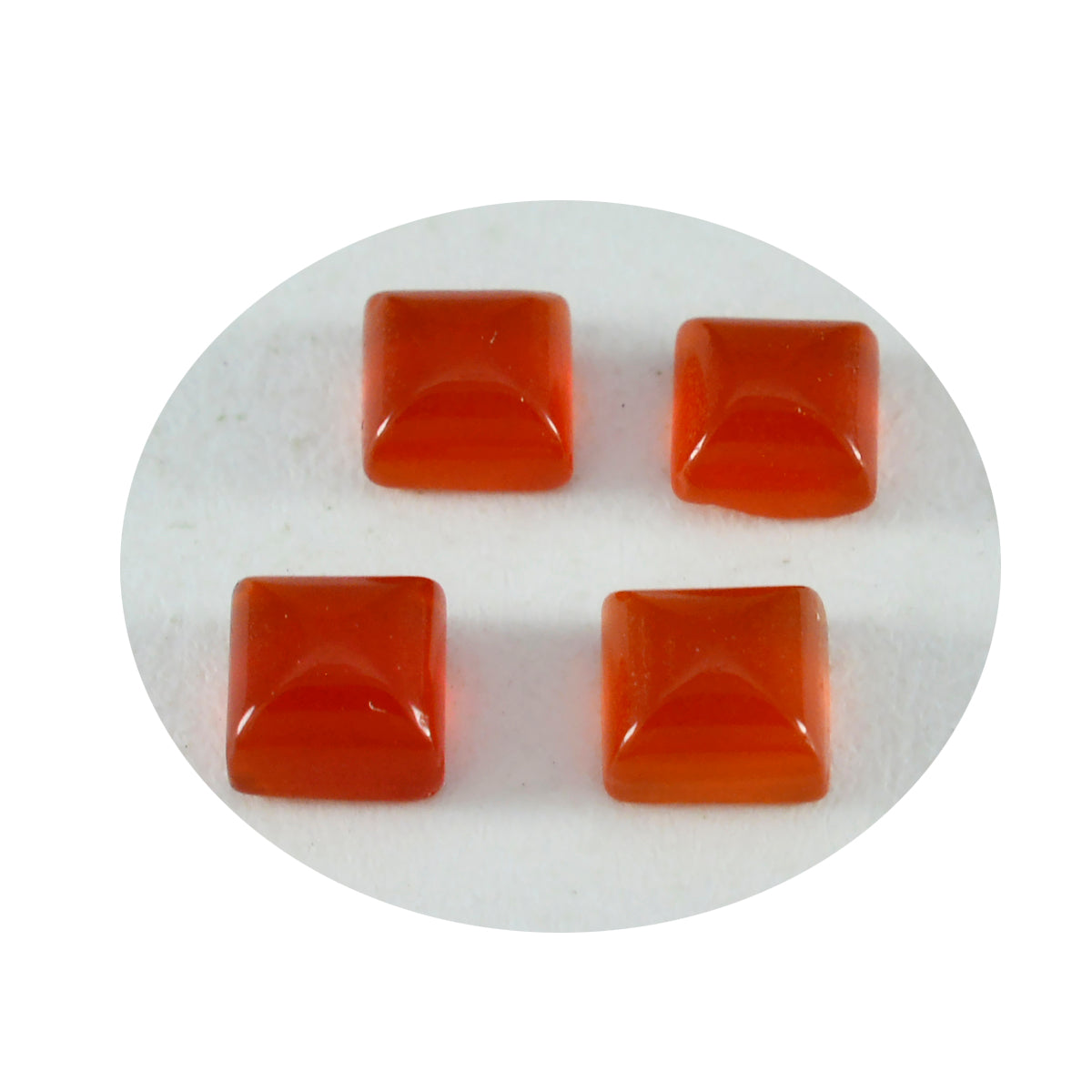 Red Onyx 1PC Large 10x10 MM Square Cabochon Red Brilliant semi Precious Precious Gemstone