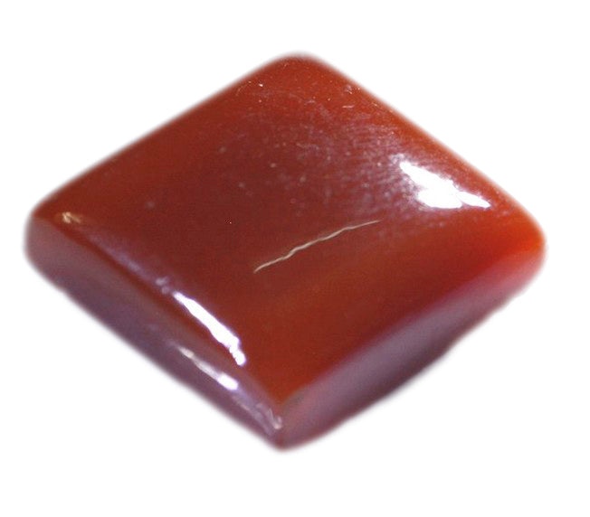 Red Onyx 1PC Large 11x11 MM Square Cabochon Red Sparkling semi Precious Gems
