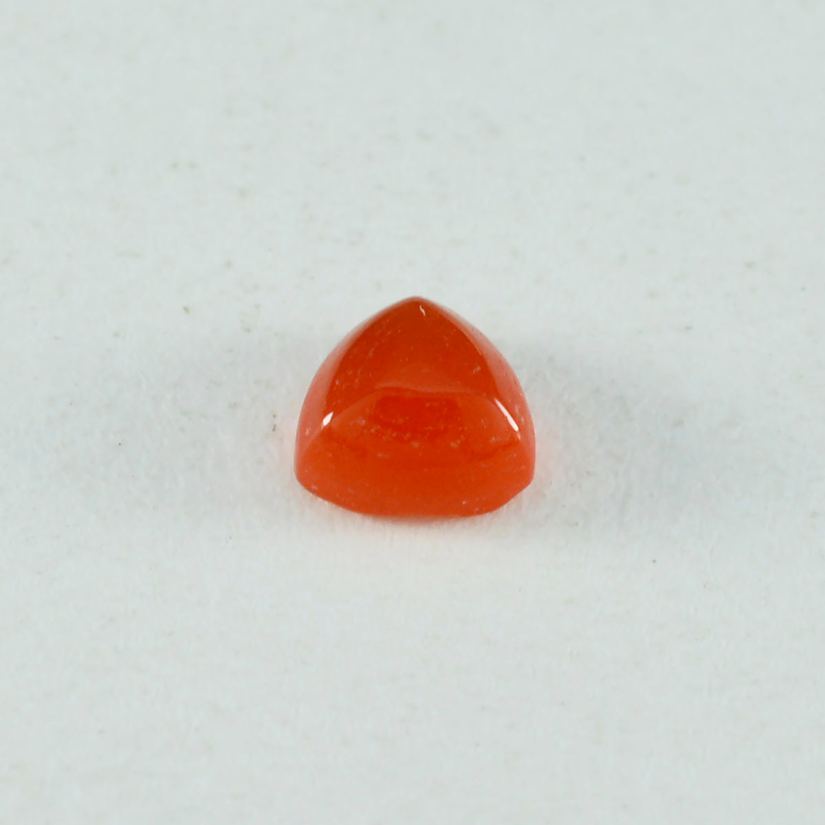 Red Onyx 1PC Large 11x11 MM Triangle Cabochon Red Genuine semi Precious Loose Gemstones