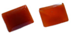 Red Onyx 10PC Tiny 4x6 MM Emerald Faceted Red Fiery Semi Precious Gems