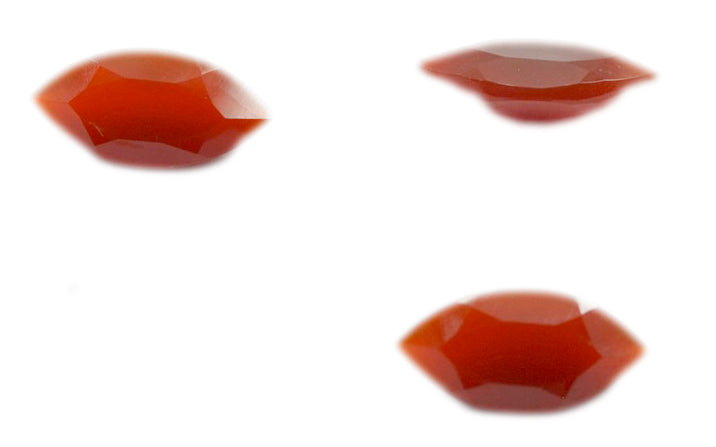 Red Onyx 10PC Tiny 2.5x5 MM Marquise Faceted Red Splendid Semi Precious Gems