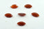 Red Onyx 10PC Tiny 2x4 MM Marquise Faceted Red Polished Semi Precious Loose Gemstones