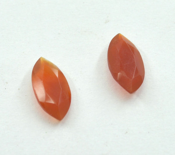 Red Onyx 1PC Large 8x16 MM Marquise Faceted Red Natural Semi Precious Loose Gemstone