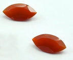 Red Onyx 1PC Large 8x16 MM Marquise Faceted Red Natural Semi Precious Loose Gemstone
