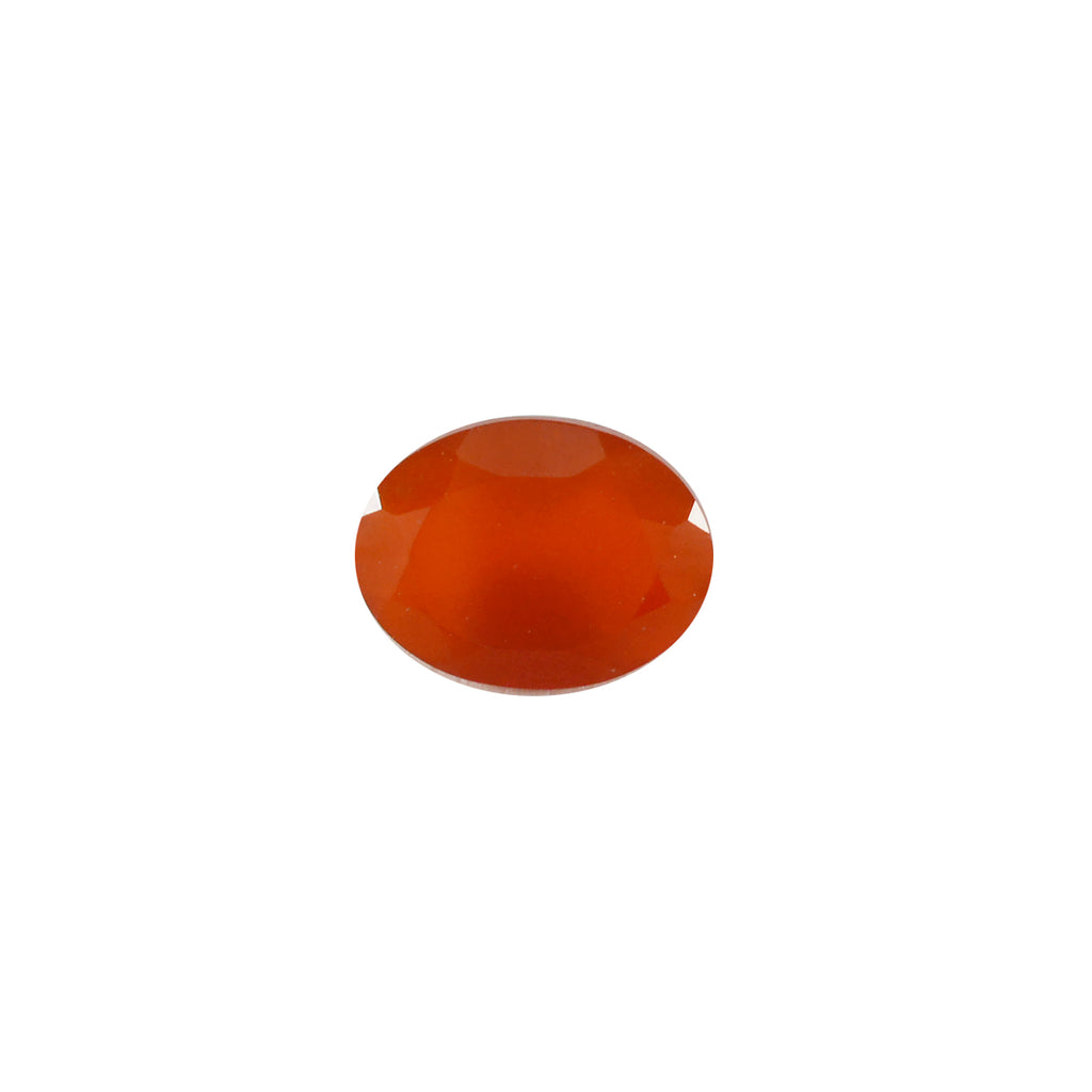 Red Onyx 1PC Chunky 12x16 MM Oval Faceted Red Pure Semi Precious Loose Gemstones