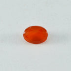Red Onyx 1PC Large 10x14 MM Oval Faceted Red Superior Semi Precious Loose Gemstone