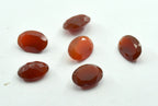Red Onyx 1PC Large 10x14 MM Oval Faceted Red Superior Semi Precious Loose Gemstone